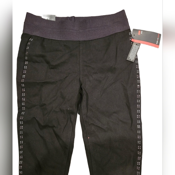 Black Jeggings with Studded Detail NWT Size S - Picture 4 of 5